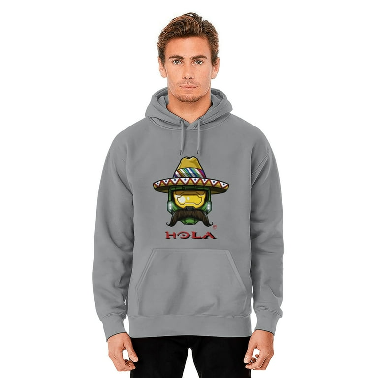 Halo cotton hoodie sale