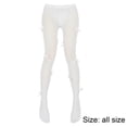 thumbnail image 2 of Lolita Bow Embroidered Tights Women High Waist Footed Pantyhose Lolita Kawaii Bow Knot Sheer Stocking Y2K Stretchy Leggings, 2 of 7