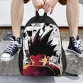 thumbnail image 6 of Hunter × Hunter Backpack, Large Capacity Bookbag For College Travel, 16.1x11.8x6.5 Inch, 6 of 8