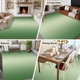 thumbnail image 6 of 8x10 Area Rugs, Green Ombre Non-Skid Rubber Backing Large Rectangle Rugs - Living Room Bedroom Home Office, Modern Gradient Abstract Art Indoor Floor Mat Carpets Washable Rug, 6 of 9