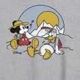 thumbnail image 3 of Disney - Mickey & Friends - Mickey & Donald Duck Need Rest from Hiking - Women's Oversized T-Shirt, 3 of 5