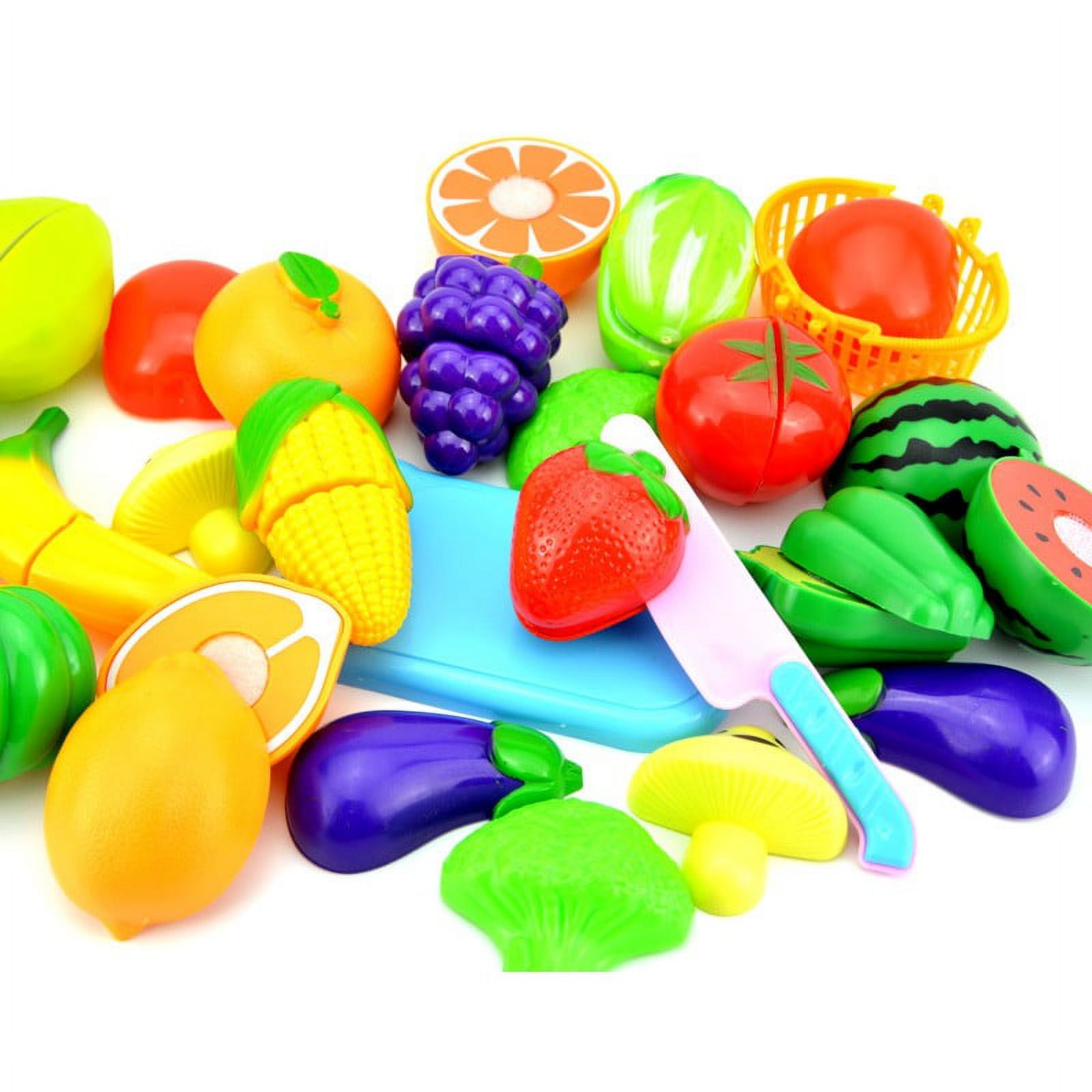 2020 New Arrival Healthy Plastic Cake Fruit Vegetable Kids Safety