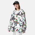 thumbnail image 3 of Balery Dinosaur on Excavator2 Sudadera ligera de manga larga con capucha y protección solar UPF 50+ para hombre y mujer, ideal para pesca y running-XX-Large, 3 of 7