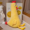 thumbnail image 3 of Juguete de peluche de pollo gigante para mujeres embarazadas, almohada larga para dormir, muñeco para decoración del hogar, regalo de cumpleaños, nuevo, 60-140CM, 3 of 5