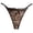 Coffee, variant on Lingerie for Women Sheer Mesh Panties for Women Lace Leopard Briefs Thongs Underwear for Confidence and Comfort Red One Size
