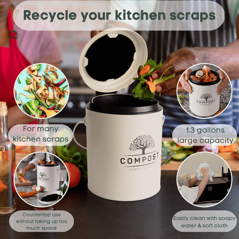 Compostable Filter for Compost Pail