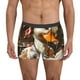thumbnail image 1 of Fotbe Cartoon Scottish Duck Calzoncillos Tipo Boxer con Bolsa de Soporte Total para Hombre, X-Temp Fresco, Transpirable y de Secado Rápido-Small, 1 of 5