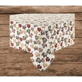 thumbnail image 5 of Liberty Stamped Autumn Leaves Tablecloth Multi-Color Fabric (52 x 70 Rectangle), 5 of 8