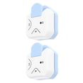 thumbnail image 1 of Raindrops 2Pcs White 3 in 1 Paper Corner Rounder Punch for Scrapbooking Cardstock Crafting Projects, 1 of 8