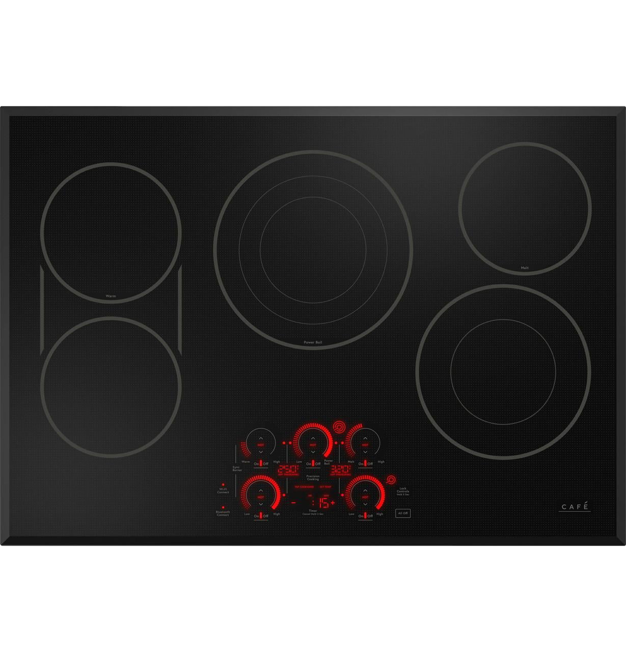 CEP90301TBB 30 Inch Radiant Cooktop With 5 Elements