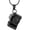 Black, variant on Camera Cremation Urn Necklace Camera Cremation Jewelry for Ashes Stainless Steel Memorial Pendant for Loved Ones Stainless Steel Mini Camera Urn Pendant