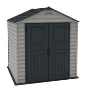 DuraMax 7ft x 7ft StoreMax Plus Vinyl Shed with Molded Floor