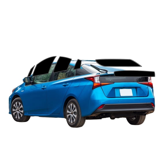 Haiy Co - PreCut 2Ply 05% Window Tint Film Kit For 2016-2022 Toyota Prius -Side+Rear Window