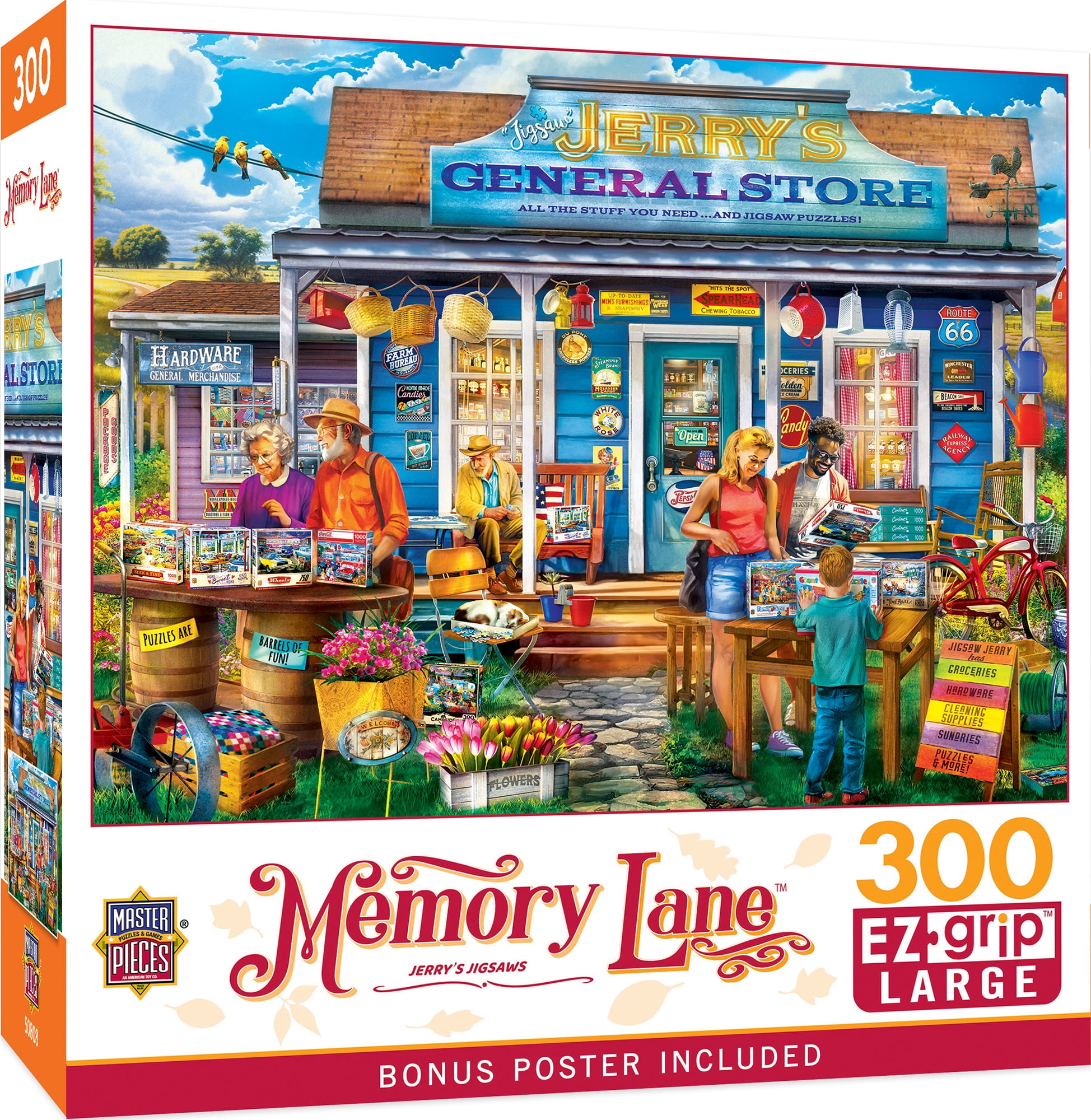 Memory Lane - Jerry's Jigsaws 300 Piece EZ Grip Puzzle