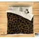 thumbnail image 2 of Funda Nórdica Estampado Leopardo Marrón, Animal Print Funda Nórdica Microfibra Suave-Made, 2 of 9