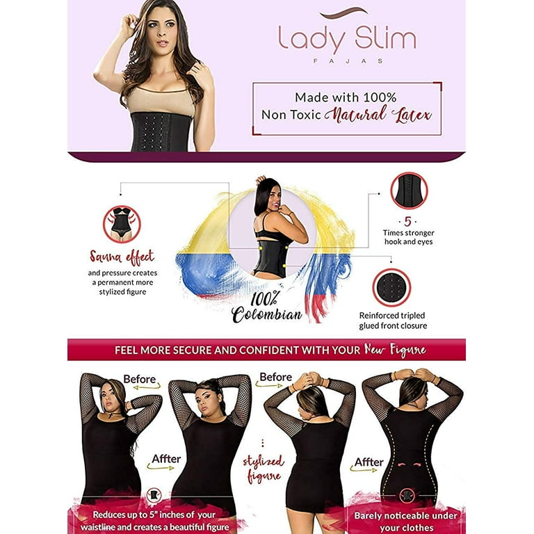 Lady Slim Fajas Colombianas Reductoras Y Moldeadoras para Mujer