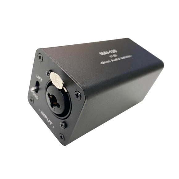 Ground Loop Isolator with 3 Electronics Noise Hissing Buzzing Humming Noise Filter Eliminate Pin Input Output Portable for Home Stereo System