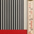 thumbnail image 5 of Modern Minimalist Canvas Wall Art, Black and White Striped Abstract Print, Red Line Geometric Design, Contemporary Home Decor, 5 of 14