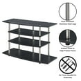 thumbnail image 4 of Convenience Concepts Designs2Go No Tools Wide Highboy TV Stand, Black, 4 of 9