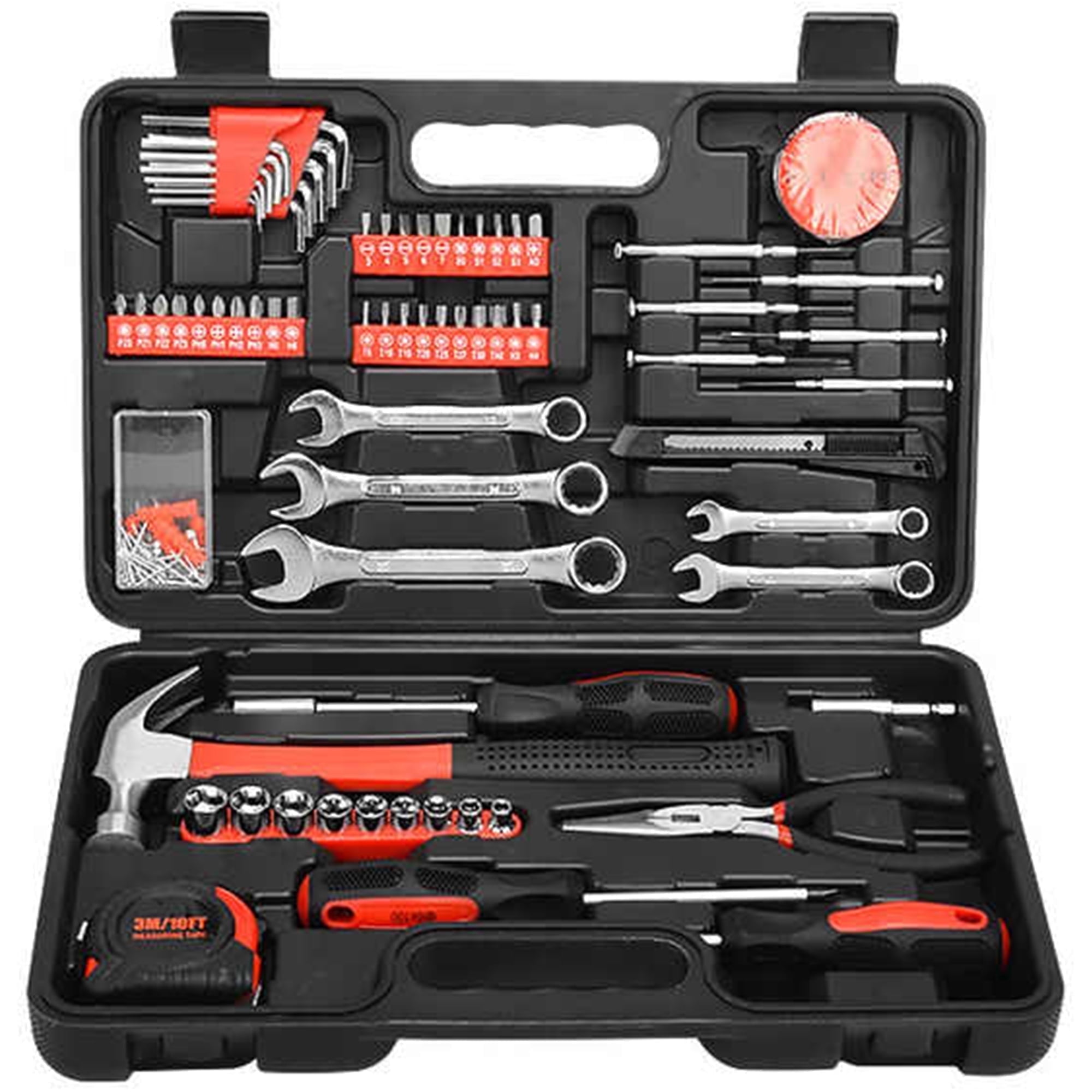 Worx 42-Piece Hand Tool Set with Screwdriver, Hammer, Pliers