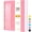 Pink, variant on ROBCURSE A5 Spiral Notebook Journal, 300 Pages/150 Sheets Lined Notebook with Ruler, 100GSM Thick Paper, No Bleed, PVC Waterproof Cover, 5.7'' X 8.4'', for Women/Men Work, Writing, Note-taking