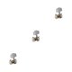 thumbnail image 2 of Naiovety 6pcs Guitar Tuning Pegs Tuner Peg Component Replace Instrument Parts Accessory Exquisite Head Machine Music Professional Knob Type1, 2 of 6