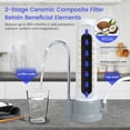 thumbnail image 2 of Filtro de agua para encimera Amwater de 5 etapas, 8000 galones, 2 of 7