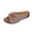Beige, variant on Summer Sandals For Women One-Line Hollow Fish Mouth Wedge Heel Fashion Casual Outdoor Beach Essentials Sandals for Women (Foundations)