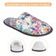 thumbnail image 3 of Fotbe Colorful Watercolor Dots Pantuflas Peludas para Mujer con Estampado, Zapatillas de Peluche, Zapatos de Invierno para Casa, Uso Interior y Exterior-Large, 3 of 8