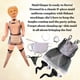 thumbnail image 4 of Merrimix 59 Ginger Inflatable Blow Up Doll with Maid Costume, Gag Gifts for Men, Bachelor Party Favors and Decorations + Bachelorette Party Accessories | Blow Up Dolls, Funny Bachelorette Party Gifts, 4 of 5