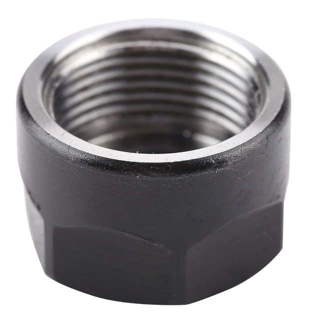 Collet Clamping Nut,, 42 CrMo ER11 Type Nut, Functional Easy Operation Silver White Sandblasting For Equipment For Ship Assembly