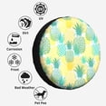 thumbnail image 6 of Kdxio Pineapples1 for Tire Cover Wheel Protectors Tyre Covers Weatherproof Wheel Covers Universal Fit for Trailer Rv SUV Truck Camper Travel Trailers 14 inch, 6 of 8