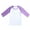 Purple, variant on Toddler Toddler Child Boys Girls Long Sleeve Color Blocking T Shirt Top Casual Shirt Long Sleeve for Kids Girl Undershirts First Birthday Girls Shirts Youth 2-3 Years Pink