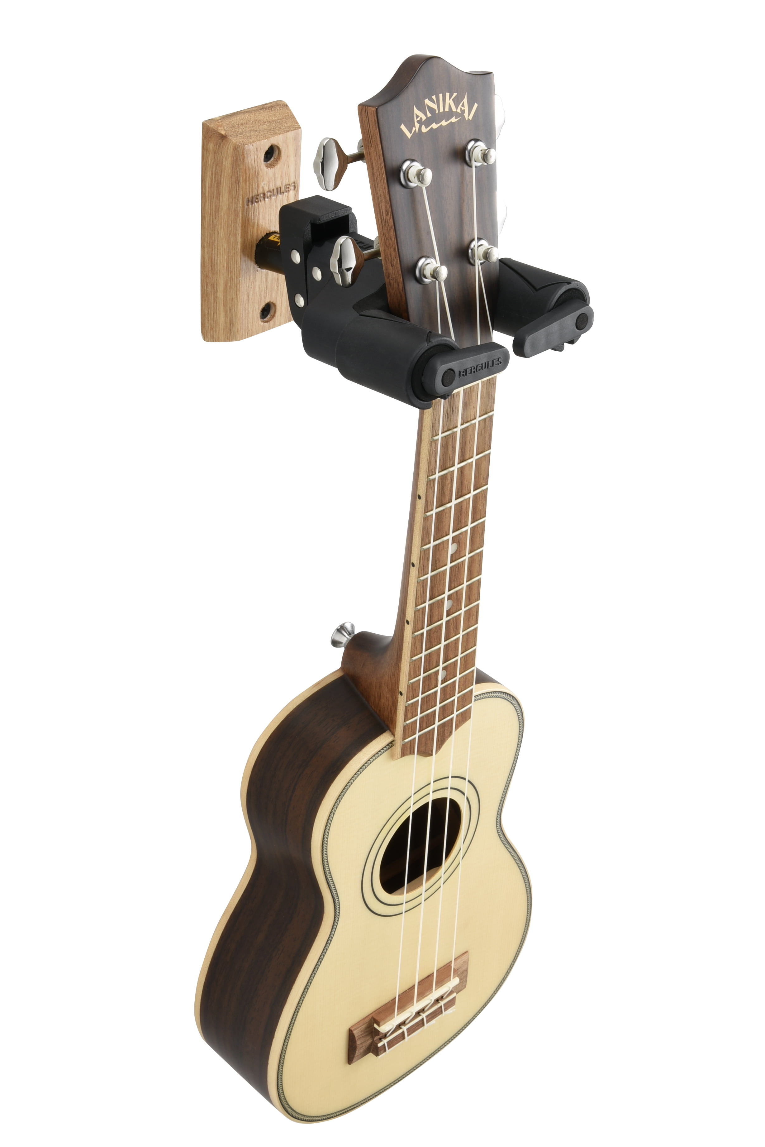 Hercules GSP39WBPLUS Plus Series Universal AutoGrip Wall Mount Guitar Hanger w/ Steel Base & Short Arm