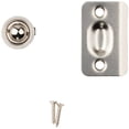 thumbnail image 4 of National Hardware  Satin Nickel  Steel  Drive-In Ball Catch  1 pk, 4 of 5