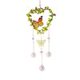 thumbnail image 5 of Campanas De Viento Campanillas de viento de cristal Mariposa Estrella Luna Amor Prismas Colector de luz Adornos para el hogar Sywqhk Libre de BPA, 5 of 9