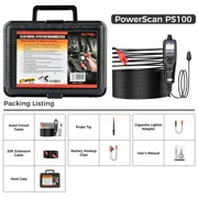 Autel PowerScan PS100 Power Circuit Probe Kit, 2026 Advanced Electrical Wire Tracer Circuit Relay Tester, Breaker Short Finder Tool, Activate Component Check Ground, Read AC DC Resistance, 40ft Cable