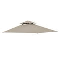thumbnail image 4 of APEX GARDEN Replacement Canopy Top for Model #A103000100 Style Selections 5-ft x 8-ft Steel Grill Gazebo, 4 of 5