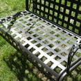 thumbnail image 5 of International Caravan Wrought Iron Hanging Porch Swing, Antique Black, 5 of 5