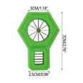 thumbnail image 3 of TIMIFIS Shredded Onion Cutter Cutter Green Shredder Stainless Steel Cutter Graters Shred Silk Knife Vegetable Chopper Kitchen Tools Green kitchen gadgets Kitchen Gadgets, 3 of 8