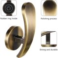 thumbnail image 3 of UBIUO 4 Pieces Curtain Holdback,Wall Mounted Hooks Drapery Tiebacks with Screws Metal Decorative Curtain Holdbacks Decorative Window Drapery Holder Cu, 3 of 4