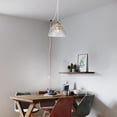 thumbnail image 6 of Kiven Pendant Light Equipped with Dimmable Lighting Wire（177.16 inches）, E26 1-Light Nordic Bar Bedroom Bedside Lamp Creative Personality Glass Pendant Lamp,TB2160-GD-B(Bulb Not Included), 6 of 6