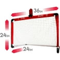 thumbnail image 6 of Franklin Sports Mini Hockey Goal Set - NHL Light Up Knee Hockey Goal and Stick Set with Hockey Ball, 6 of 13