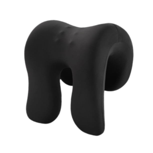 Almohada para la siesta en el escritorio Almohada de espuma viscoelástica Cómoda almohada facial suave multiusos Negro