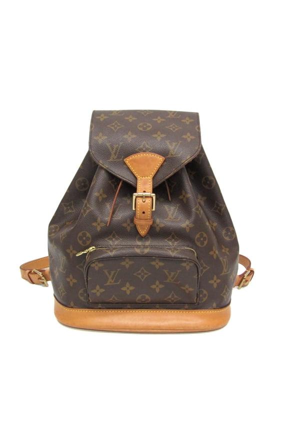 Pre-Owned Louis Vuitton Monogram Montsouris MM M51136 Women's Backpack Monogram (Good)
