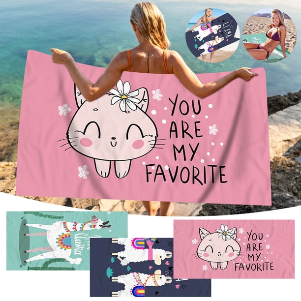 Xihbxyly Toalla de Playa de Microfibra, Superligera, Resistente a La Arena, de Secado Rápido, Compacta para Viajes, Natación, Camping y Piscina, Manta de Playa Multiusos, 76 X 152 Cm.