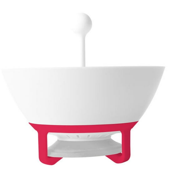 Chef'n Bramble Berry Basket, Red, 1-liter Capacity