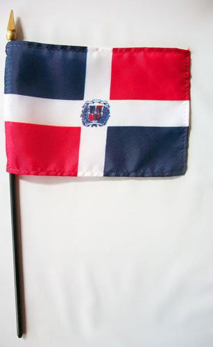 Curacao 4"x6" Flag Desk Table Stick 