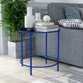 thumbnail image 4 of Furniture of America Keefer Contemporary Glass Top Side Table, 4 of 4