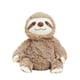 thumbnail image 1 of Warmies Perezoso apto para microondas, caliente o frío para una relajación fresca y un alivio cálido, acogedor animal de peluche con aroma a lavanda, 1 of 5